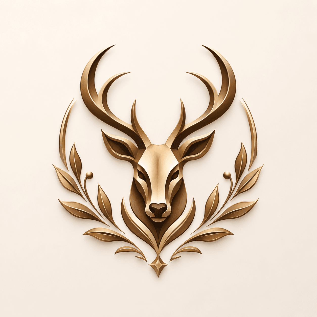 Tavro Studio gold stag identity