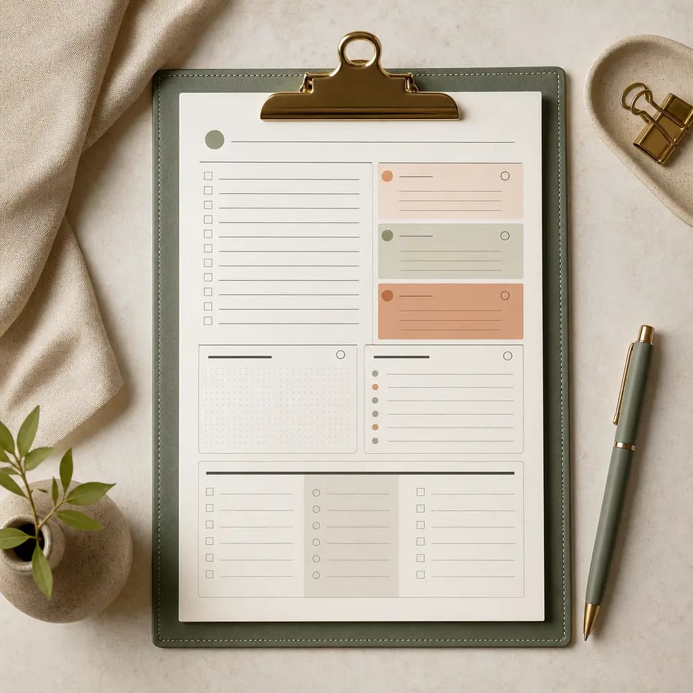 ADHD Daily Checklist Planner cover