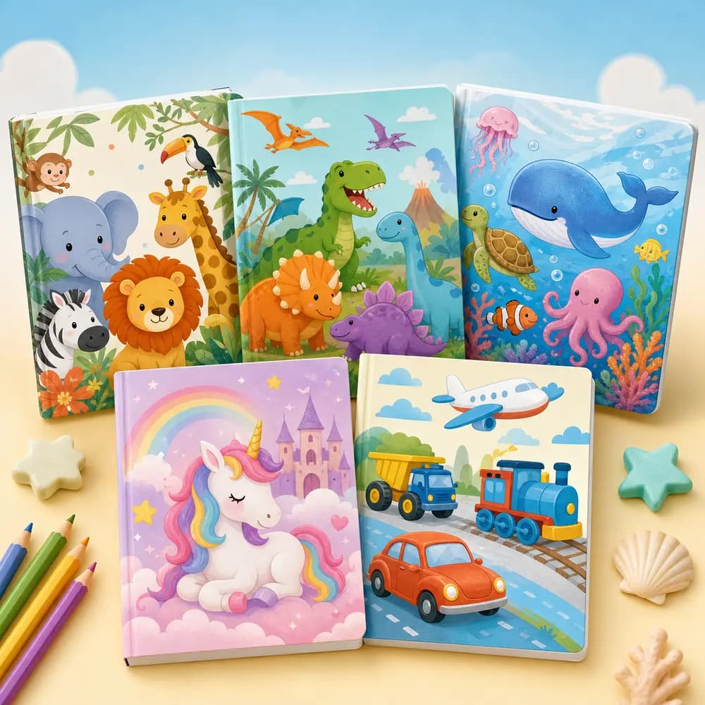 Kids Printable Activity Books Bundle cover