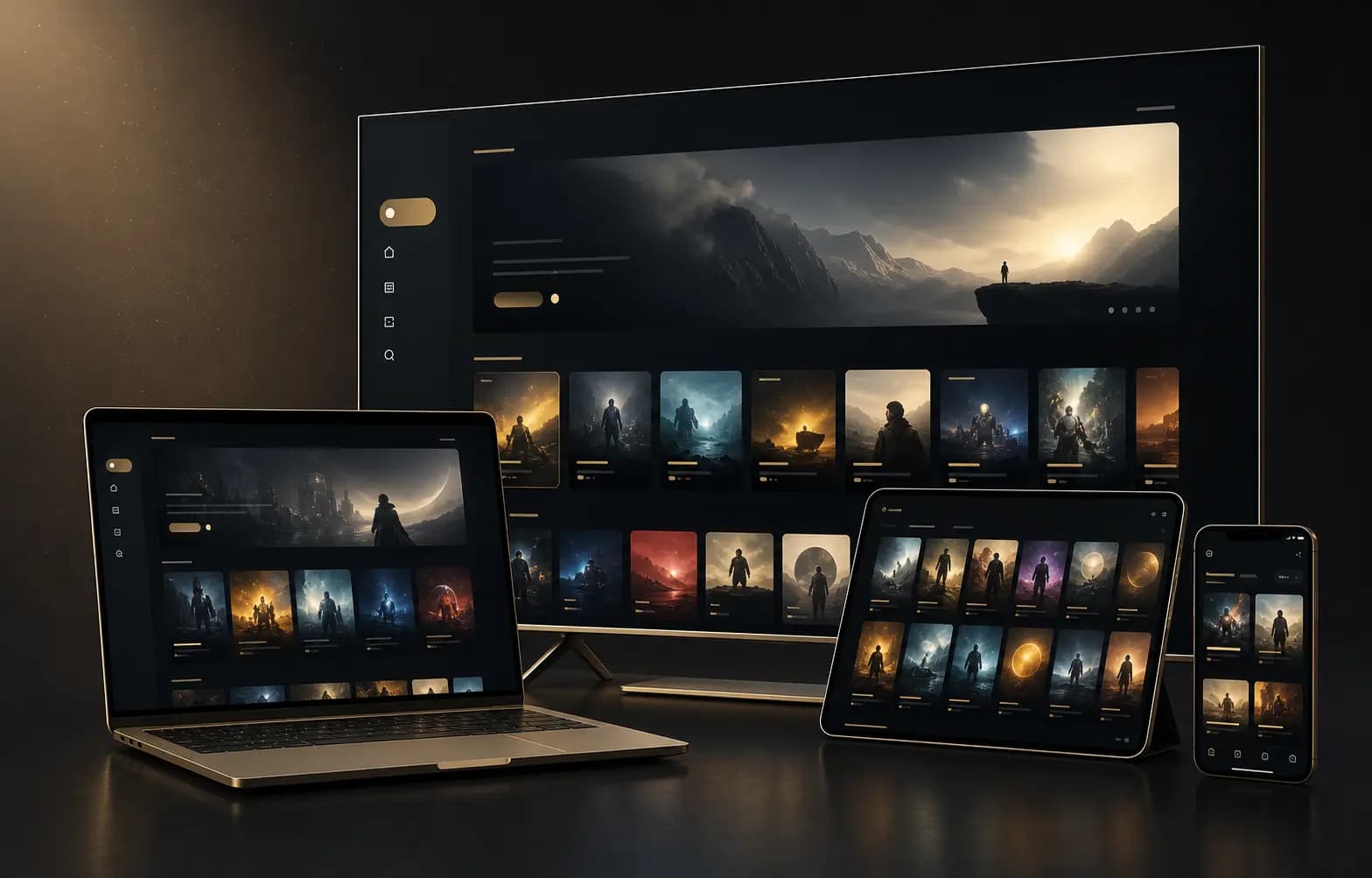 StreamWizd media platform concept on connected devices